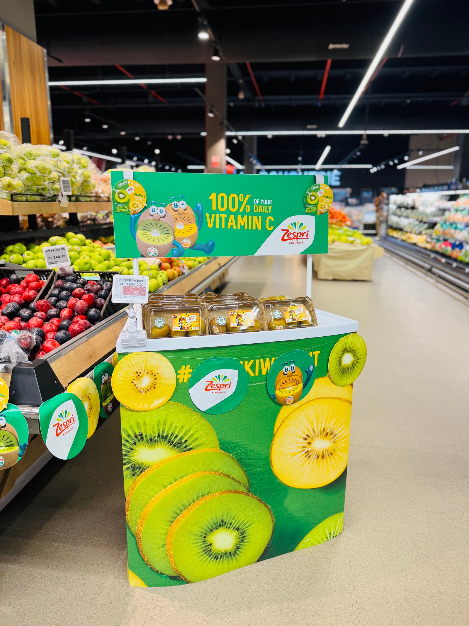 Zespri Monthly Activation - Brand Presence