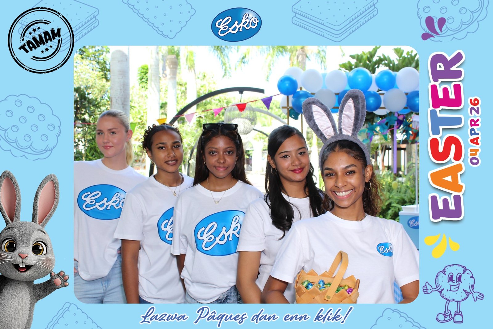 Esko Easter frame moment 1