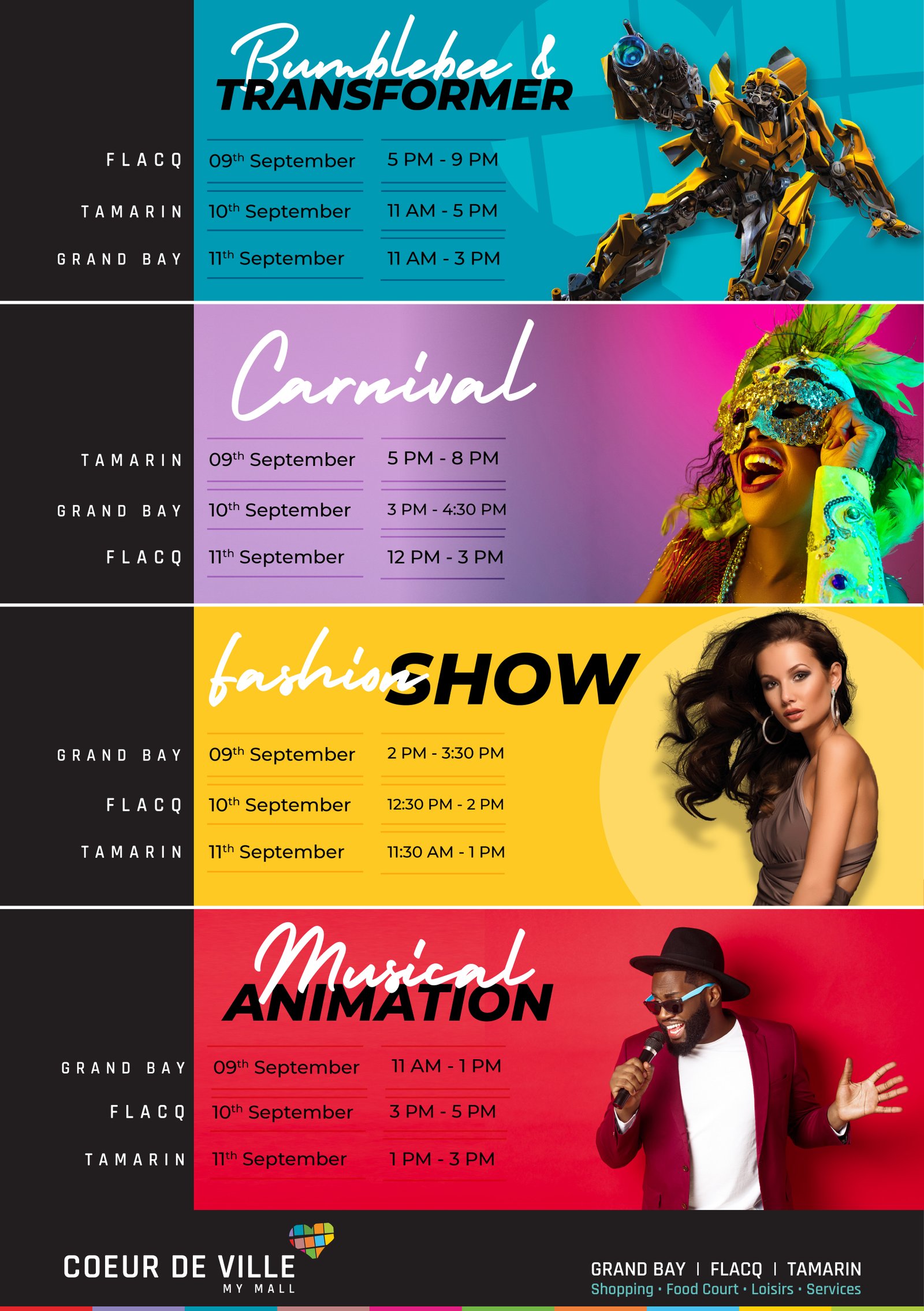 Coeur de Ville Brochure - Portrait Design