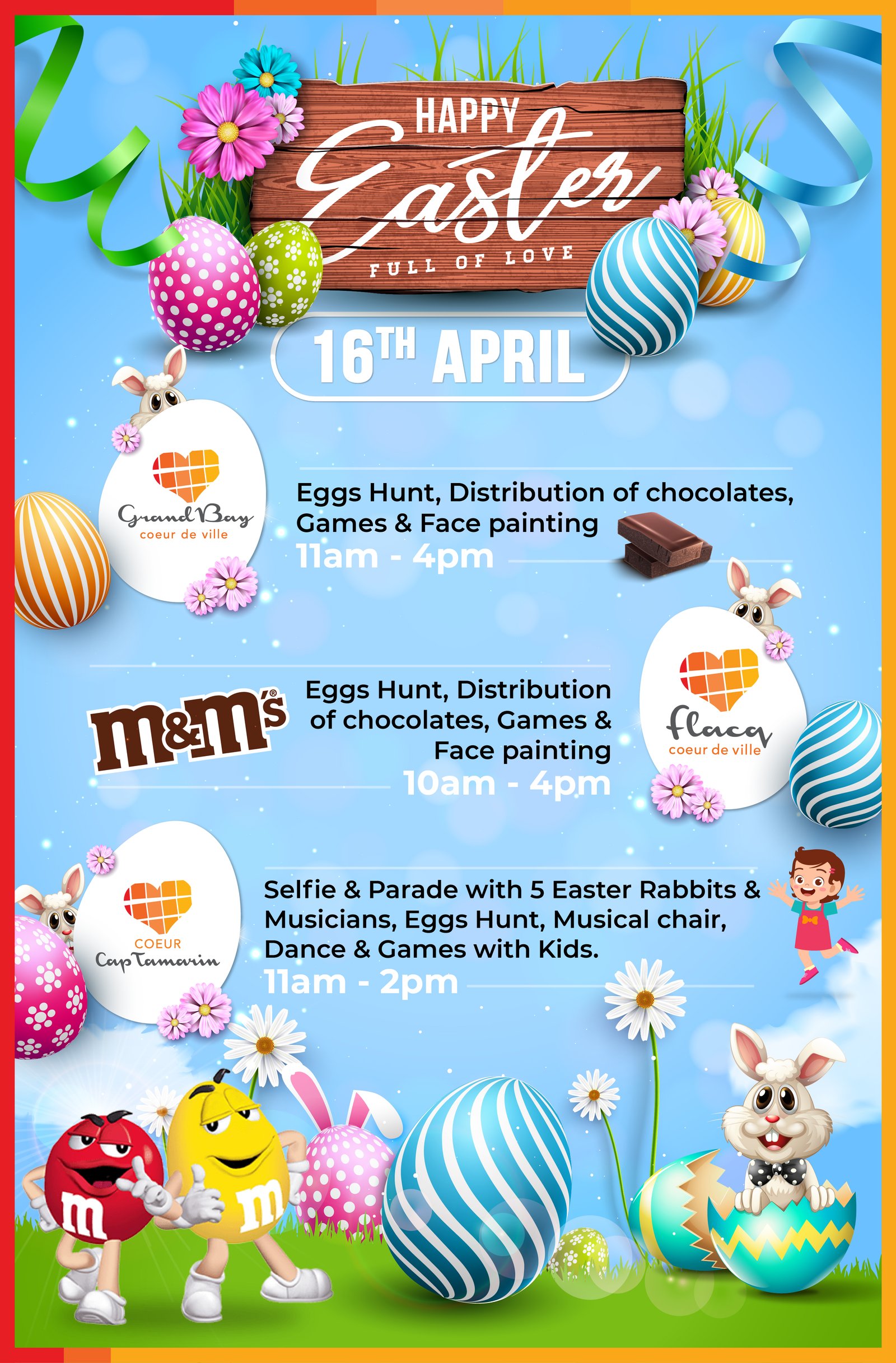 Coeur de Ville Easter Brochure - Holiday Campaign