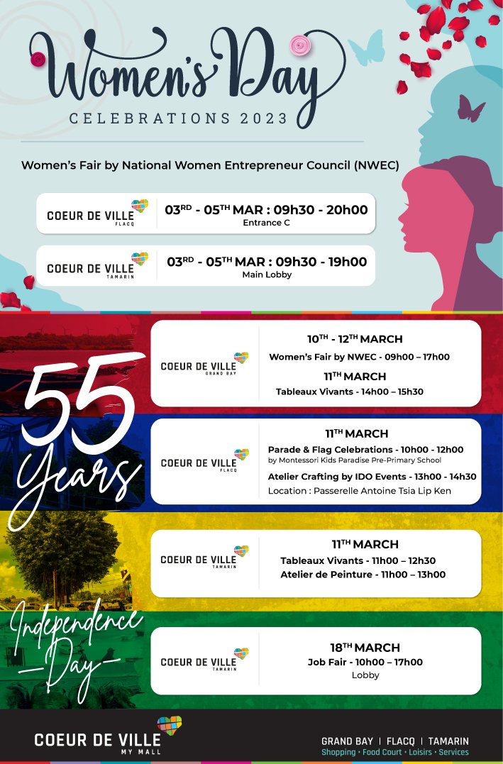 Coeur de Ville Independence Day Brochure