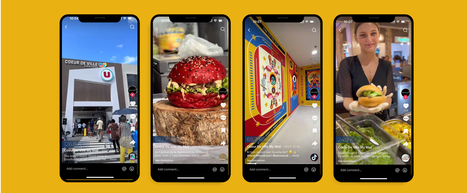 Coeur de Ville TikTok Campaign Full Width