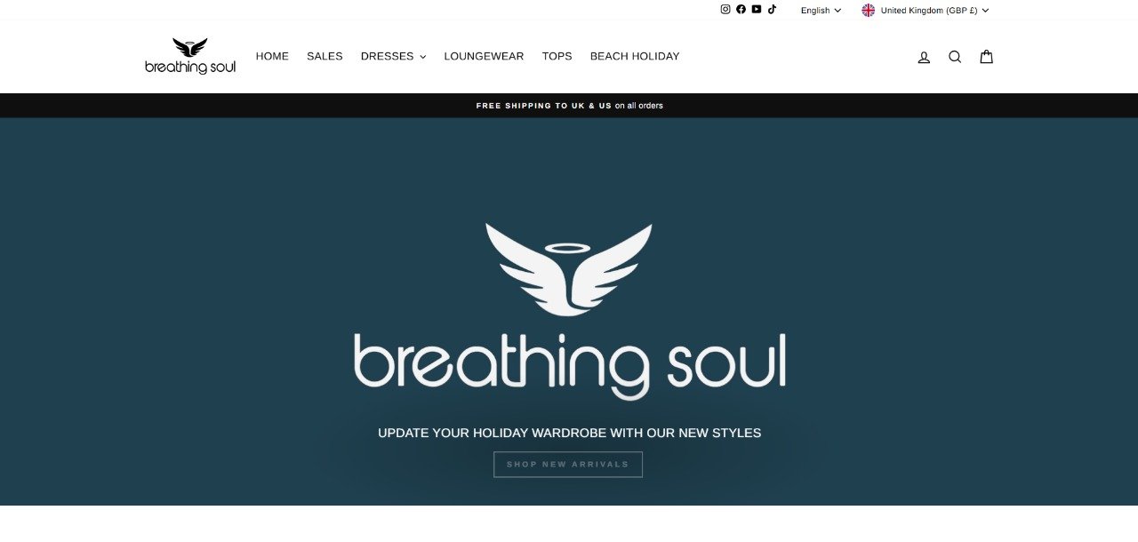Breathing Soul Website Case Study